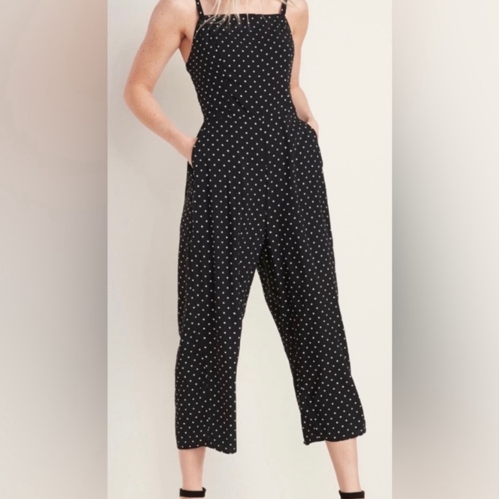 old Navy Polka Dot Jumpsuit - Medium
